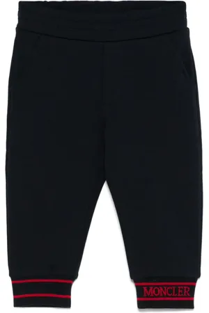 Moncler Pantalones de chándal con logo en jacquard