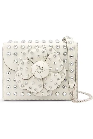 Oscar de la Renta Bolso Crystal Stud TRO mini