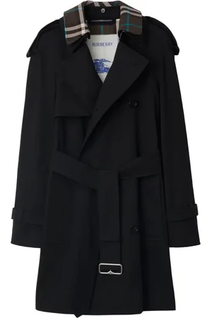 Burberry Gabardina con cuello removible