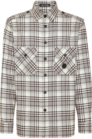 Philipp Plein Camisa con estampado Skull&Bones