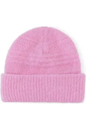 Ganni Gorro con logo bordado