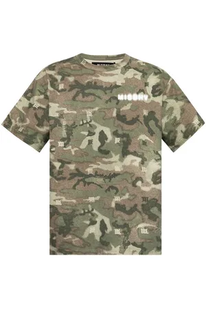 MISBHV Camiseta con motivo militar