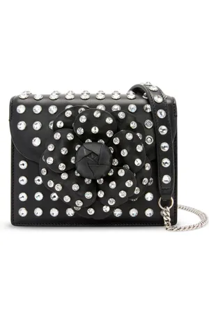 Oscar de la Renta Bolso Crystal Stud TRO mini