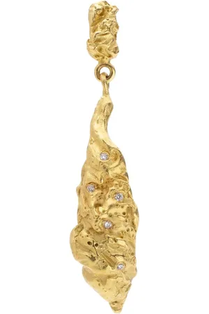 Orit Elhanati Pendientes Rock en oro amarillo de 18 ct con diamantes