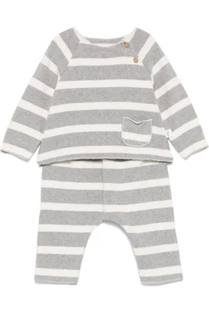 TEDDY & MINOU Set de pantalones a rayas
