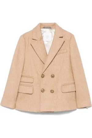 ELEVENTY Blazer con motivo de espiga