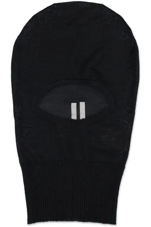 Rick Owens Pasamontañas con dobladillo de canalé