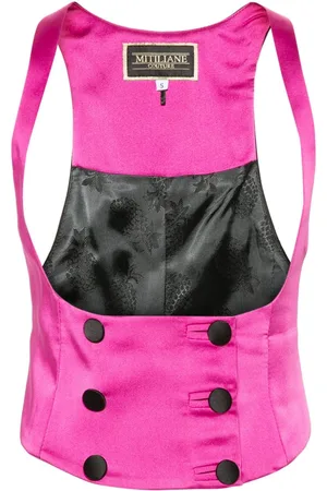 MITILIANE COUTURE Chaleco con doble botonadura