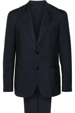 LARDINI Traje a rayas diplomáticas