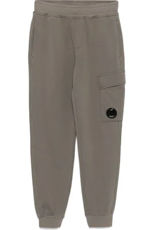 C.P. Company Pantalones de chándal con detalle Lens
