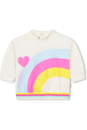Billieblush Camiseta con estampado de arcoíris