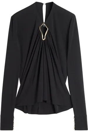 Lanvin Blusa con aberturas