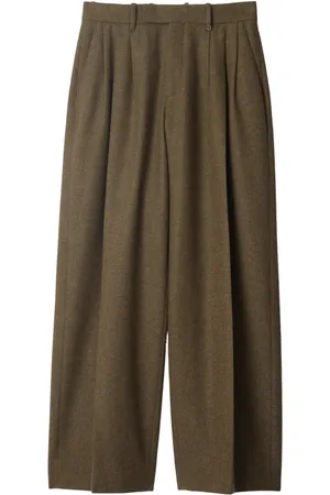 Burberry Pantalones de vestir lisos