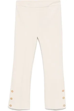 Twin-Set Pantalones con corte slim