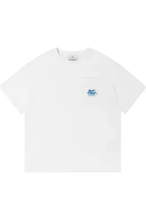 Etro Camiseta con logo bordado