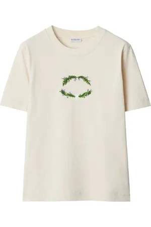 Burberry Camiseta con logo bordado