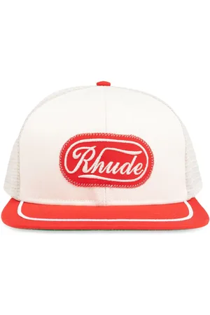 Rhude Gorra trucker con aplique del logo