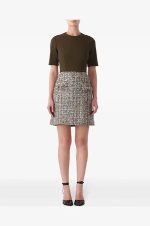 Jason Wu Vestido de dos tejidos