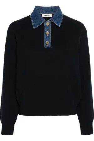 Sandro Polo con detalle vaquero