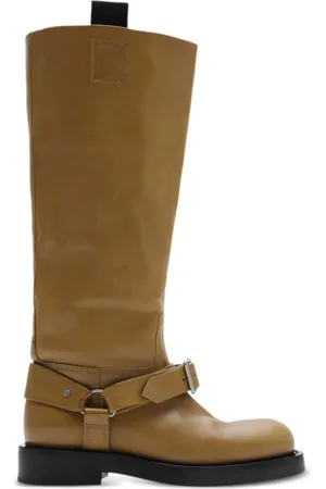 Burberry Botas altas con paneles elásticos