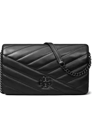 Tory Burch Cartera Kira Chevron Powder Chain
