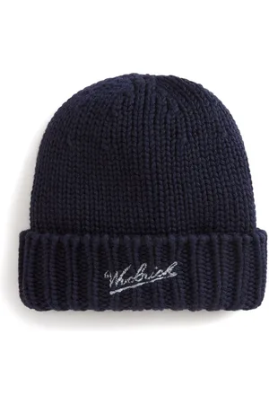 Woolrich Gorro con logo bordado