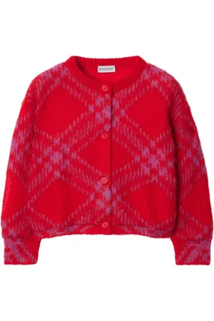 Burberry Cárdigan a cuadros