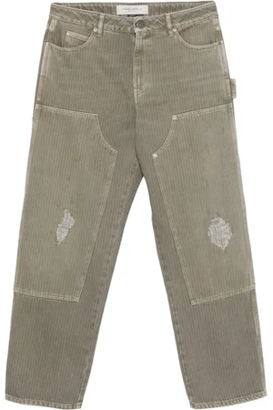 Golden Goose Pantalones con efecto envejecido