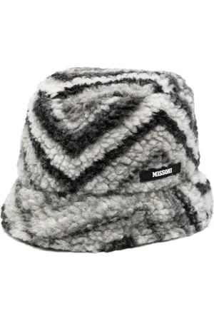 Missoni Sombrero de pescador con motivo en zigzag
