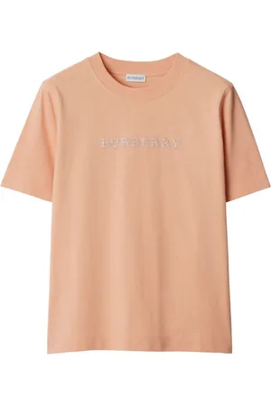 Burberry Camiseta con logo de cachemira