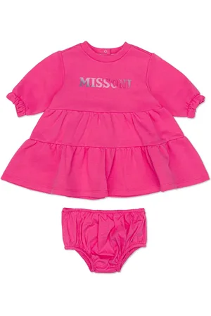 Missoni Set de dos vestidos con logo en relieve