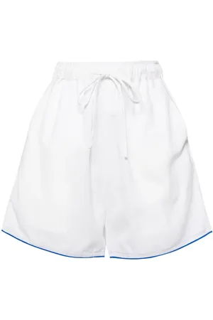 Bambah Pantalones cortos Hibiscus de lino