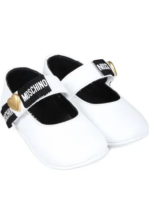 Moschino Bailarinas con franja del logo