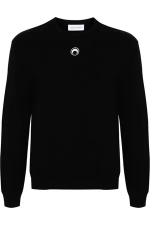 Marine Serre Jersey con bordado Crescent Moon