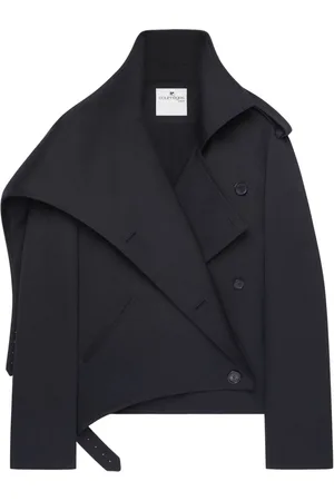 Courrèges Gabardina corta Oblique