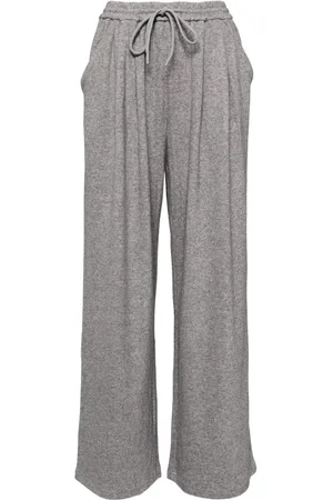 B+AB Pantalones rectos con cordones