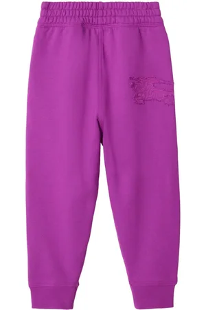 Burberry Pantalones joggers con aplique del logo