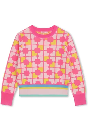 Billieblush Jersey con motivo de trébol