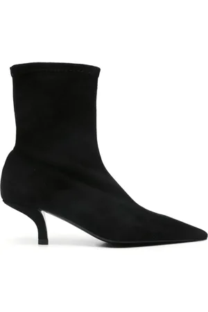 Totême Botas The Suede con tacón de 60 mm