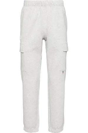 A Bathing Ape Pantalones de chándal cargo con parche del logo