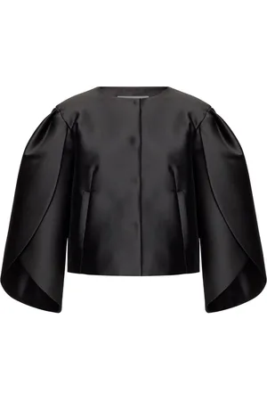 Alberta Ferretti Chaqueta con manga pétalo