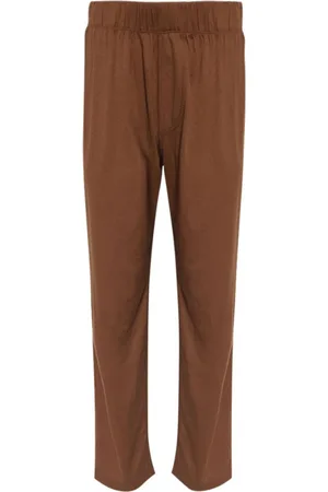 ÉTERNE Pantalones rectos con cinturilla elástica
