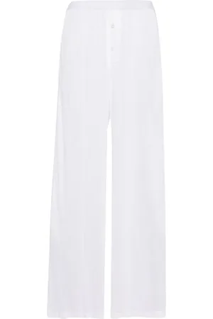 Kiki de Montparnasse Intime Boxer Wide-Leg Pants