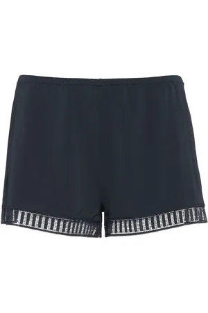 ERES Shorts Sylvie Graphic con ribete de encaje