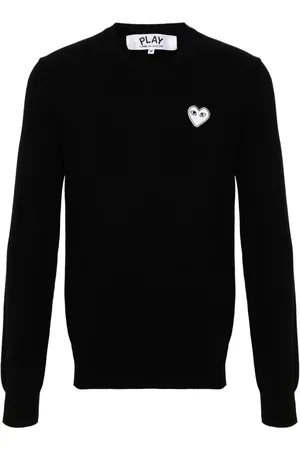Comme des Garçons Jersey con parche de corazón