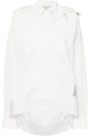 Maison Mihara Yasuhiro Camisa con pliegues