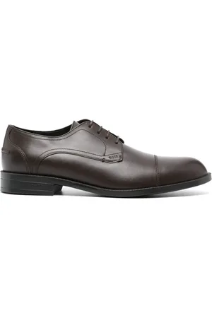 HUGO BOSS Zapatos derby con logo en relieve