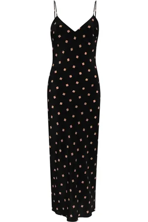 Gilda & Pearl Slip dress con estampado de conchas