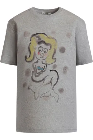 Bally Camiseta con estampado gráfico