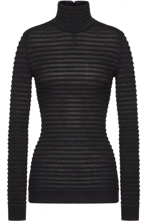 VALENTINO GARAVANI Top con cuello alto